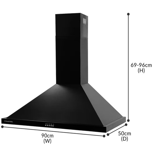 Russell hobbs 90cm wide black - russell,