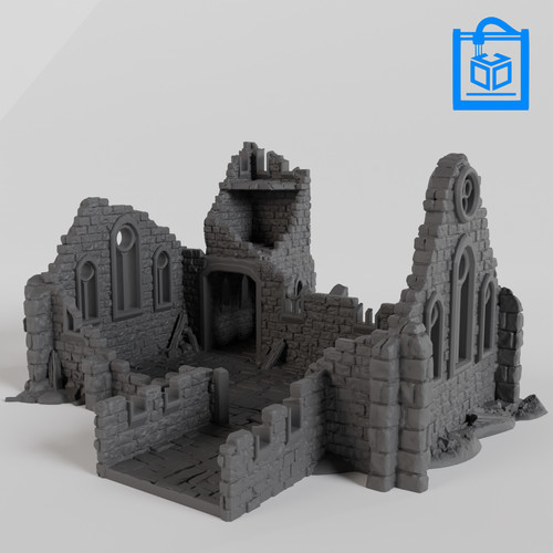 Kasenport church ruins - church,
