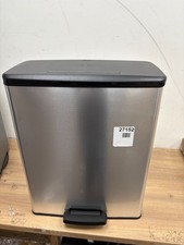 Curver Plastic Soft Close Lid Deco Pedal Bin 65L
