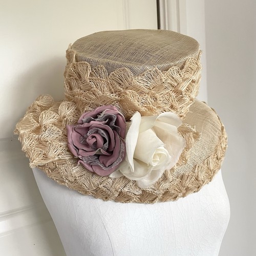 Philip treacy hat straw silk - treacy,