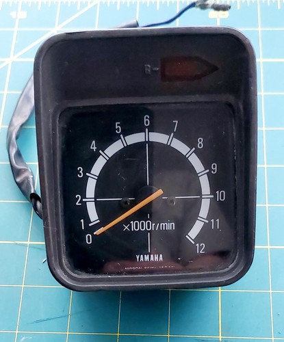 Vintage yamaha tachometer - vintage,