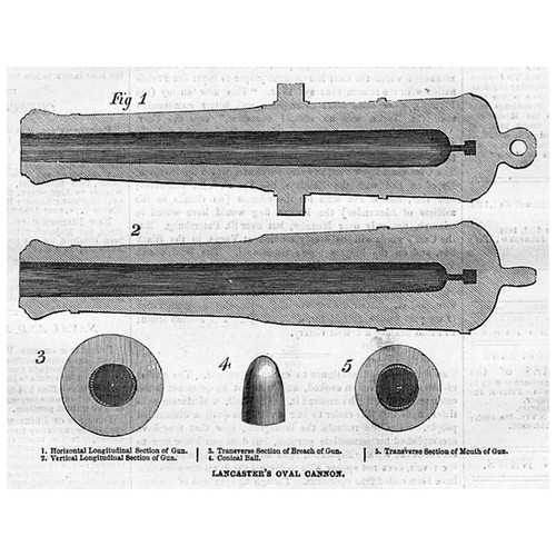 Lancaster oval cannon - lancaster,