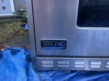 VIKING 5 burner & oven LPG splashback & hood all stainless steel 