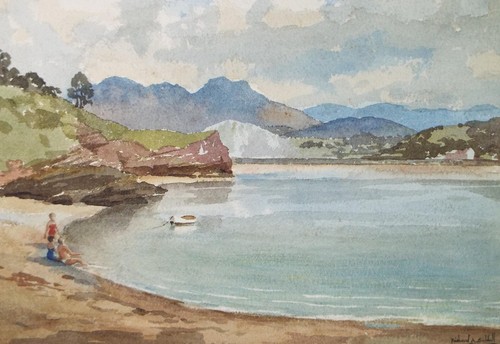 Original watercolour bay - original, 'bay