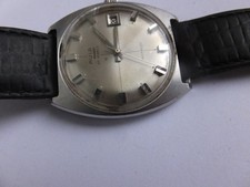 Vintage Avia-matic 25 Jewels Automatic Incabloc T Swiss Made T Date Mens Watch.
