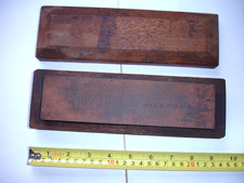 Vintage India Sharpening Oil Stone, Boxed. (08