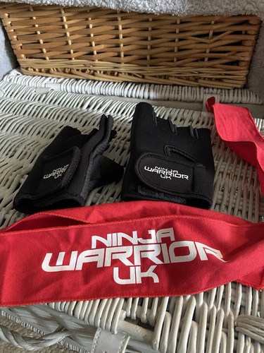 Ninja warrior gloves red - warrior,