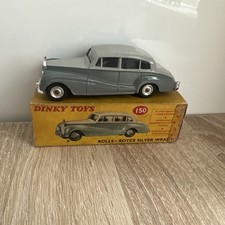 Dinky Toys No.150 rolls-Royce silver wraith vintage.