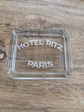 Vintage Hotel Ritz Paris Glass