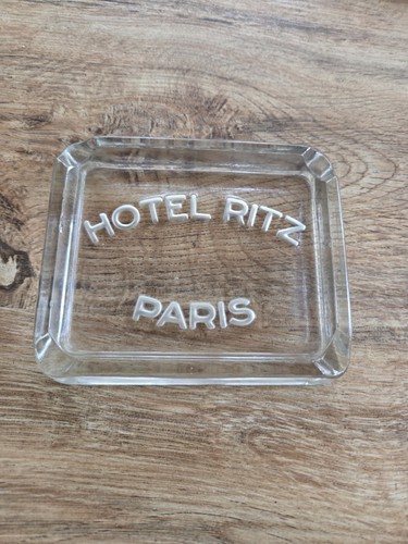 Vintage hotel ritz - paris, glass
