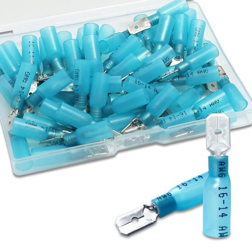 100 pcs spade - spade, connectors,
