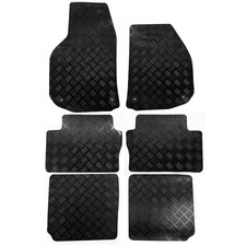 For Vauxhall Zafira B Car Floor Mats 2006 to 2011 Tailored Rubber 6pcs Set Mk2