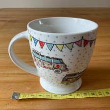 Queens by Churchill Festival Campers Mug Fine China The Caravan Trail Coffee Tea