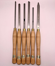 Set Of 6 Ashley Iles WOODTURNING Tools - Unused (lot 2)