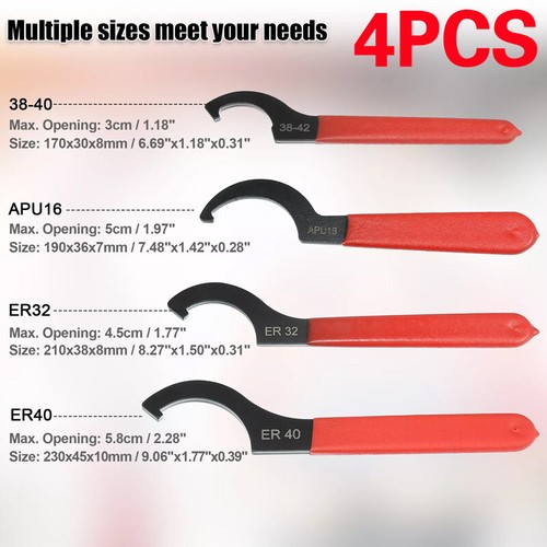 Pack coilover wrench hook - 4,