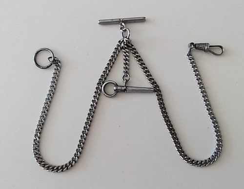 Vintage double albert watch - albert,