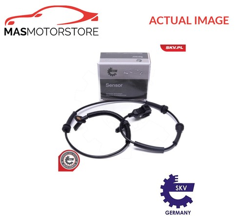 Abs wheel speed sensor front - abs,