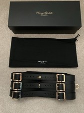 Honey Birdette Black Leather