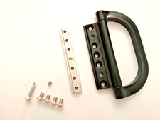 Bifold Door Handle Stack In D Handle for Aluminium Bi-folding Doors Black