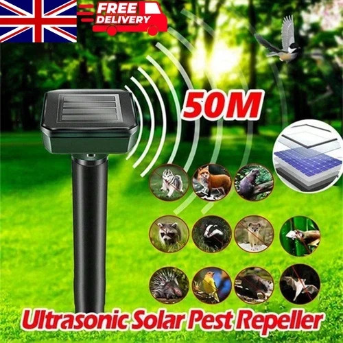 Ultrasonic garden deterrent - ultrasonic,