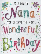 Nana Birthday Card