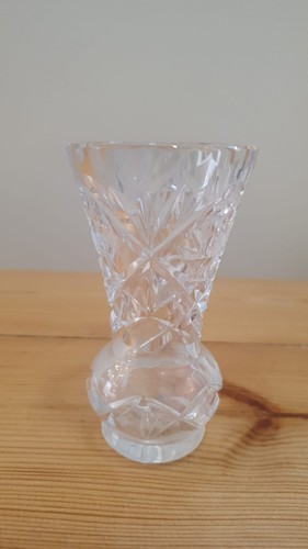Vintage cut crystal hourglass - vintage,
