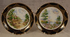 2 Vintage Regency China Wall