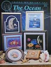 Cross My Heart Cross Stitch Pattern Booklet The Ocean 9 Different Charts