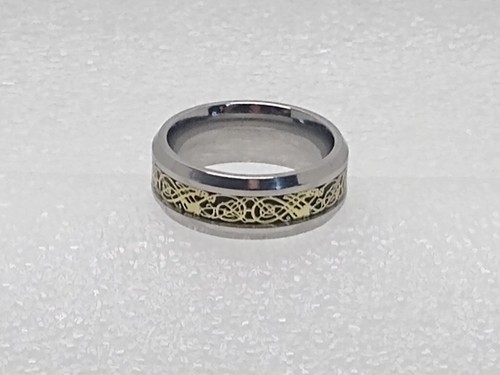 Celtic dragon gold - gold, knot