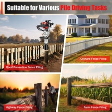 Petrol Powered Hammer Rammer