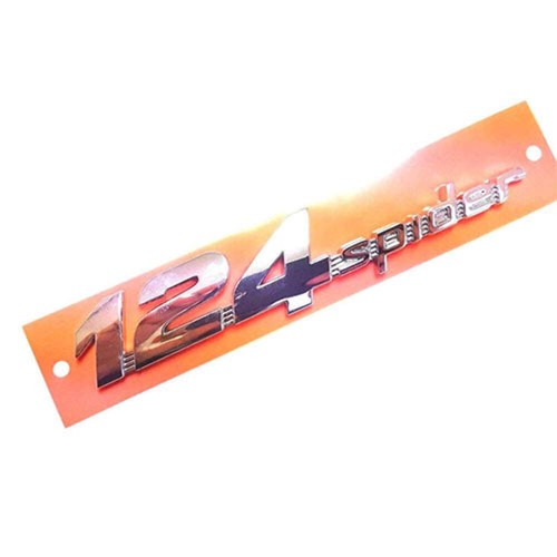 Badge 124 spider chrome - badge, spider"