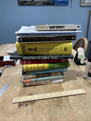 Cricket books various bundle - books,