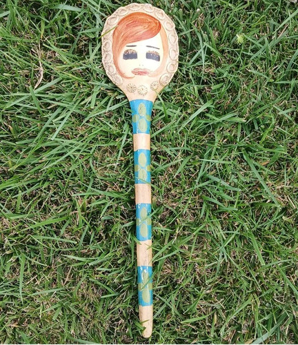 Vintage wood paper mache - wood,