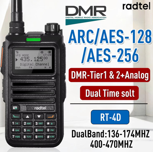 Radtel dmr digital - rt-4d,