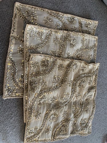 Set sheer gold - of, organza