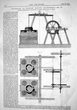 Old Engineering 1866 Modern Mining Machinery Ope-Separating Harvey Ha Victorian