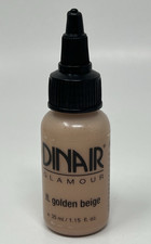 Dinair Airbrush Makeup Glamour Foundation 1.15 Oz Lt. Golden Beige NWOB Original