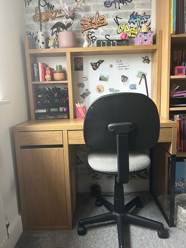 Ikea micke desk with - micke,