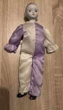 Vintage Porcelain Harlequin