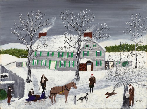 Grandma moses - grandma, (handmade)