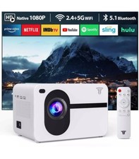 ZDK 2024 New Upgraded Mini Projector Enhanced Features 5G WiFi plus 100in screen