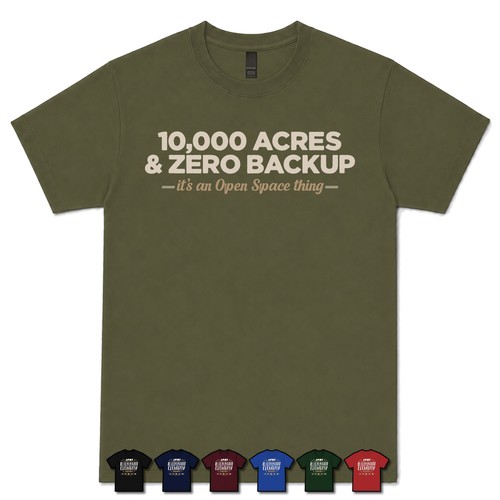 000 acres zero backup - 10,000,