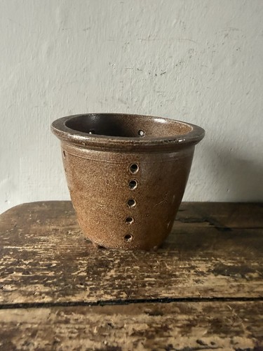Antique brown french glazed - brown,