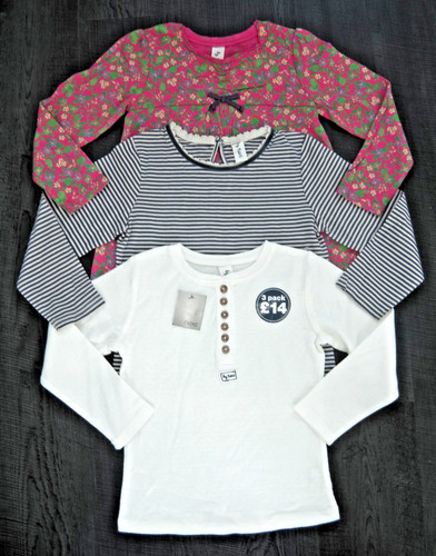 Bnwt next girls 3pk - tops, 2/3
