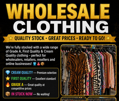 Wholesale clothing grade - wholesale, a