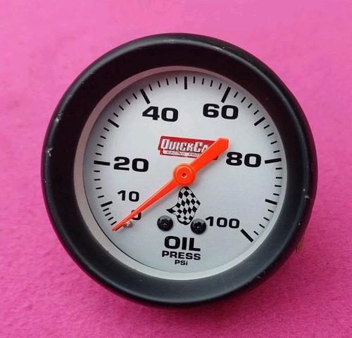 Quickcar oil pressure gauge - quickcar,