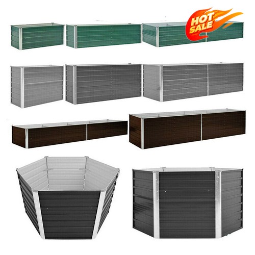 Garden raised bed galvanised - garden,