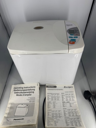 Panasonic 251 breadmaker - panasonic,