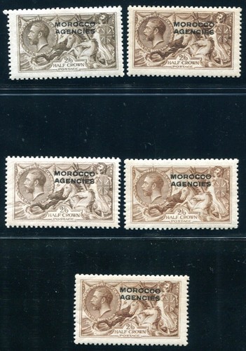 Post morocco 1914 - 1914, 51-53