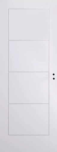 Branded smooth white ladder - branded,